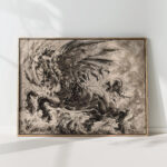 pegasus 1931 alfred ost high quality print