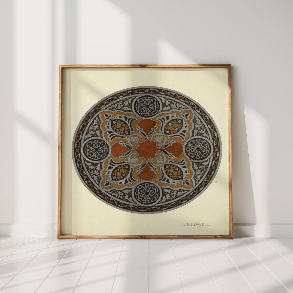 persian ornament ii ca 1900 elizabeth a nedwill high quality print