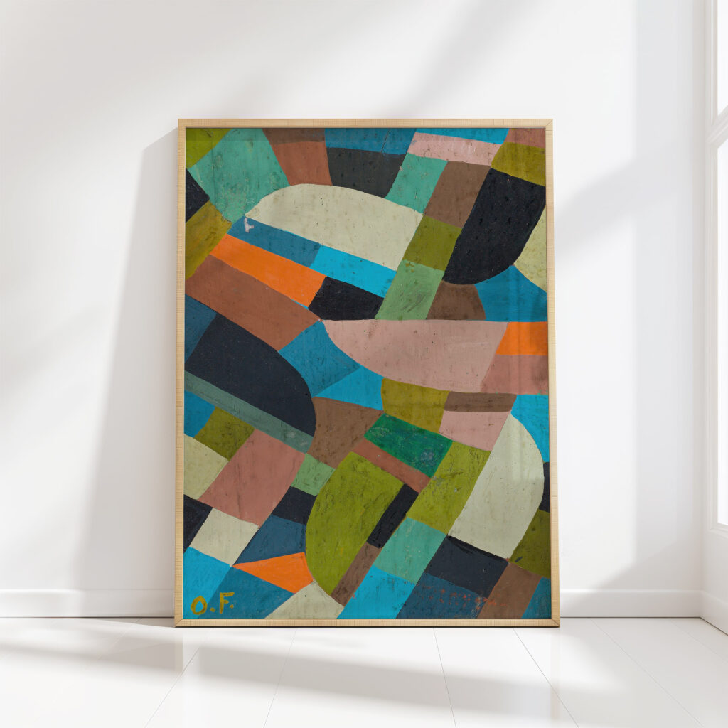 petite composition circa 1937 otto freundlich high quality print