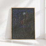 phantastischer traum und tiergestalten 1918 max schwerdtfeger high quality print