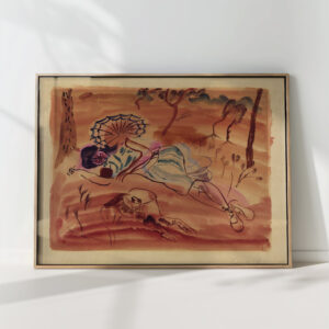 pinewoods under the pines 1931 frances hodgkins high quality print