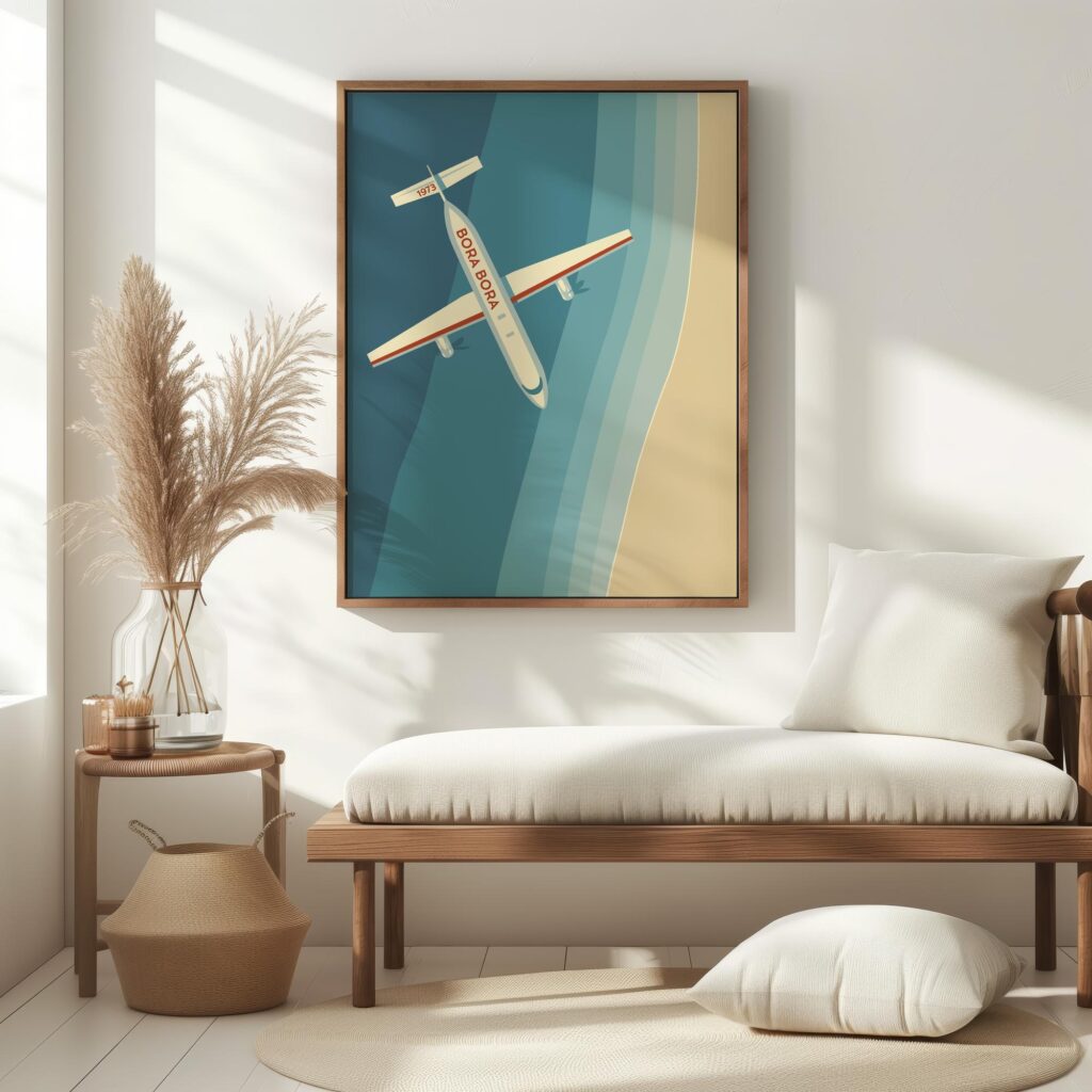 plane bora bora 5 mockup