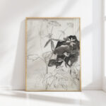 plant study 2 1874 carel adolph lion cachet high quality print