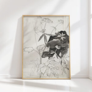 plant study 2 1874 carel adolph lion cachet high quality print