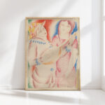 playing the mandolin 1927 1928 mikulas galanda high quality print