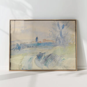 pontoise 1874 camille pissarro high quality print