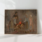 pork heating 1920 tadeusz makowski high quality print
