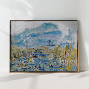 port of marseille 1933 1936 wilhelm thony high quality print