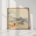 port with moored steamship hercules brabazon brabazon high quality print