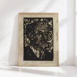 portrait max pechstein 1906 ernst ludwig kirchner high quality print