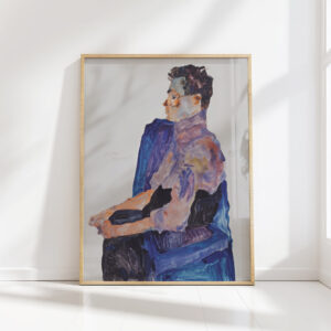 portrait of anton peschka 1911 egon schiele high quality print