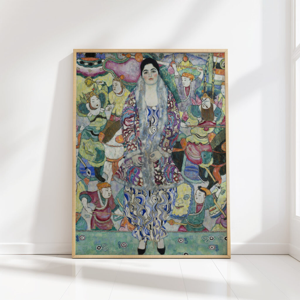 portrait of friederike maria beer 1916 gustav klimt high quality print