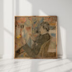 portrait of jan toorop 1901 georges lemmen high quality print