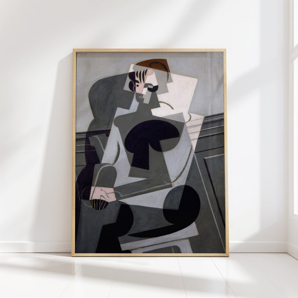 portrait of josette gris 1916 juan gris high quality print