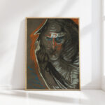 portrait of maria kasprowiczowa weeping knight 1928 stanislaw ignacy witkiewicz high quality print