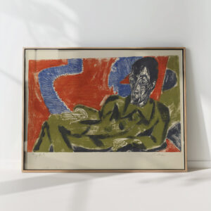 portrait of otto mueller 1915 ernst ludwig kirchner high quality print