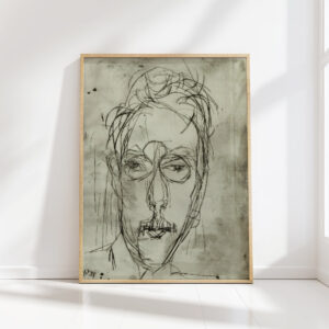 portrait schaeffer i 1925 albert muller high quality print