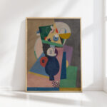 pot de fleurs 1922 georges valmier high quality print