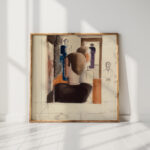 preliminary study for five figures in space roman 1925 oskar schlemmer high quality print