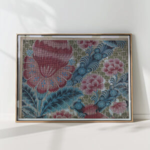 preparatory design for silk brocade 1710 40 unknown high quality print