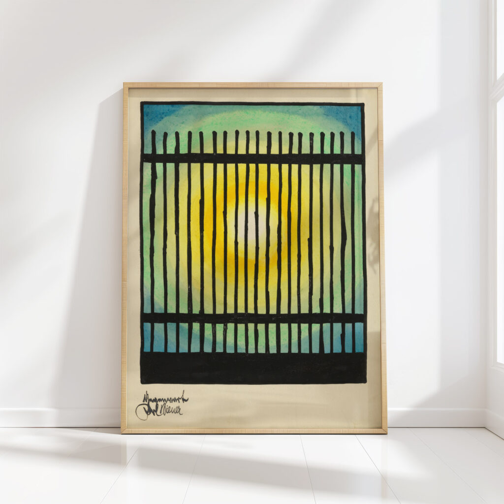 present around 1923 karl wiener high quality print