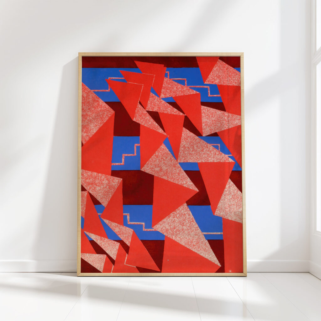 prisms 20 1931 emile allain seguy high quality print