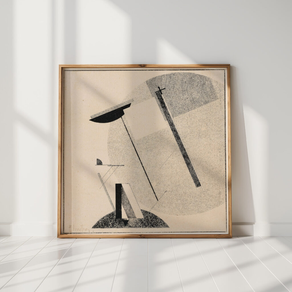 proun 3a 1922 el lissitzky high quality print