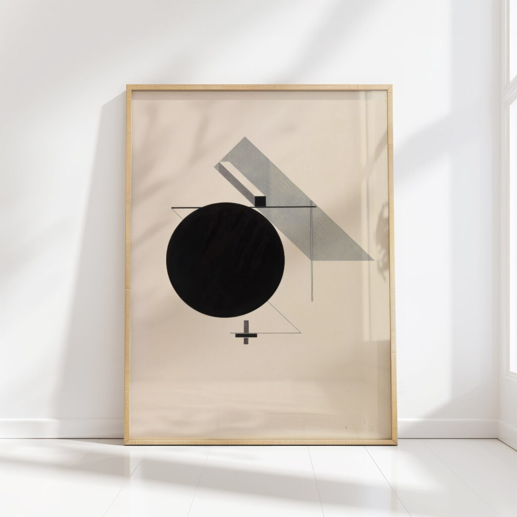 proun iv blatt 4 der i kestnermappe proun 1923 el lissitzky high quality print