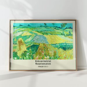 psalm 1211 bible verse christian print