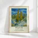 psalm 13 bible verse christian print
