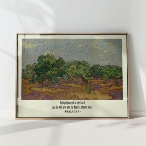 psalm 374 bible verse christian print