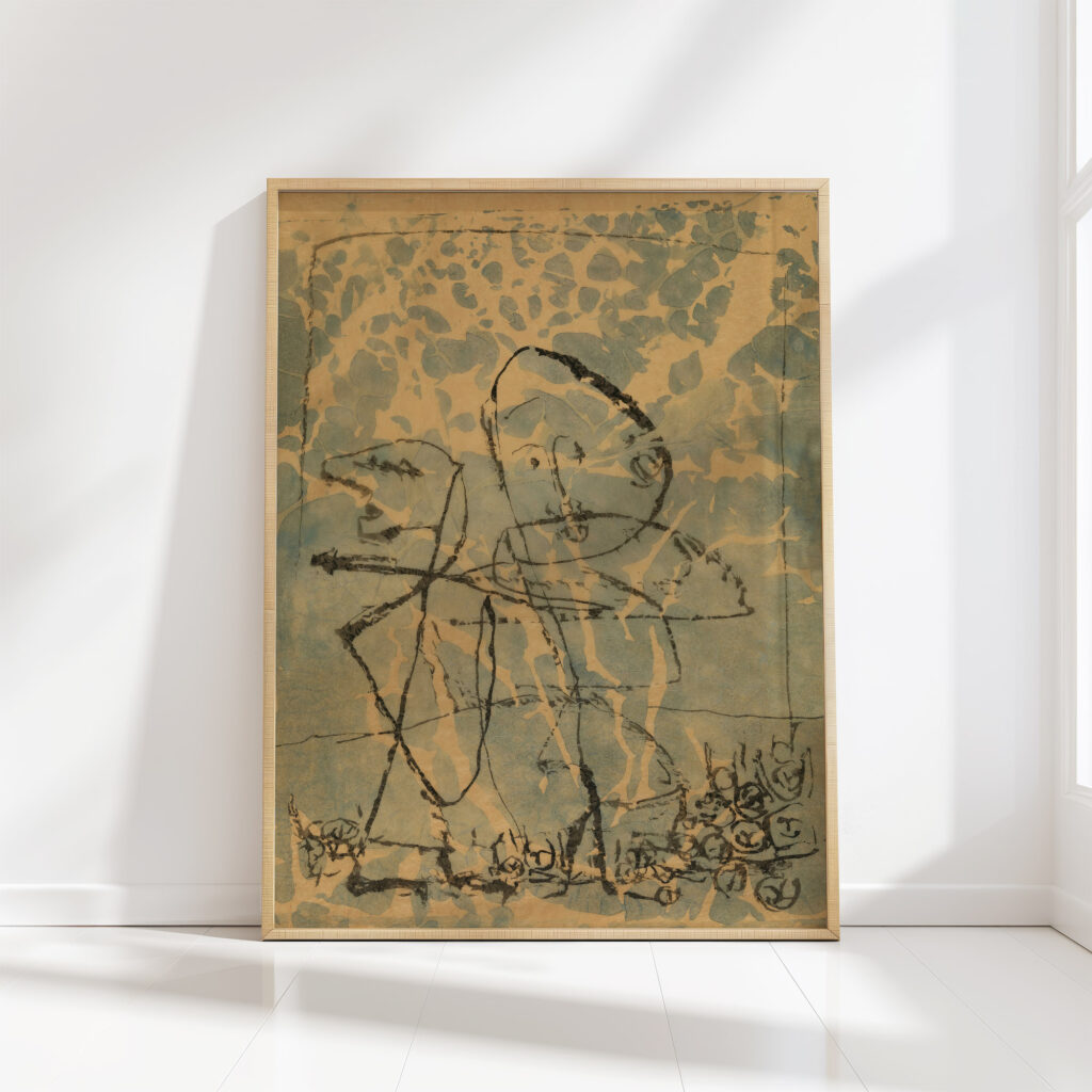 public duel 1932 paul klee high quality print