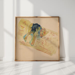 reclining dog 1940 1944 arnold peter weisz kubincan high quality print