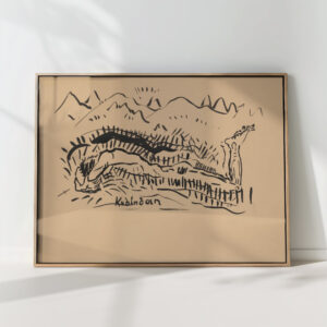 reclining male nude 1943 1944 arnold peter weisz kubincan high quality print
