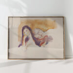 reclining nude 1919 1924 edvard munch high quality print