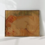 reclining woman 1924 georges valmier high quality print