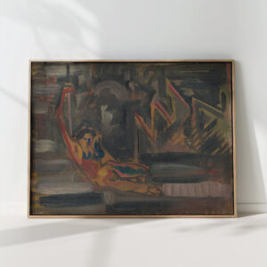 reclining woman 1925 1944 arnold peter weisz kubincan high quality print