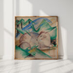 red deer 1913 franz marc high quality print