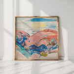 red rocks 1915 edvard munch high quality print