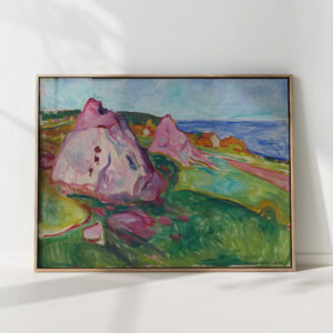 red rocks by asgardstrand 1904 edvard munch high quality print