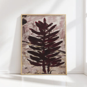 reddish fir 1921 christian rohlfs high quality print
