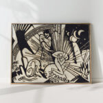 religious motive religioses motiv 1920 adolf holzel high quality print