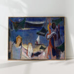 reminiscence of edvard munch 1923 albert muller high quality print