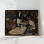restaurant amille colonnes in amsterdam isaac israels high quality print