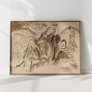 resting man in the forest 1935 arnold peter weisz kubincan high quality print