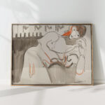 resting woman 1930 ernst ludwig kirchner high quality print