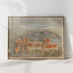 restless animals 1936 mikulas galanda high quality print