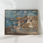 revere beach c 1896 maurice prendergast high quality print