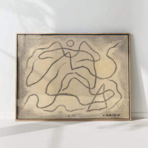 rhythmic lines abstraction 4 1915 abraham walkowitz high quality print