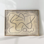 rhythmic lines abstraction 5 1917 abraham walkowitz high quality print